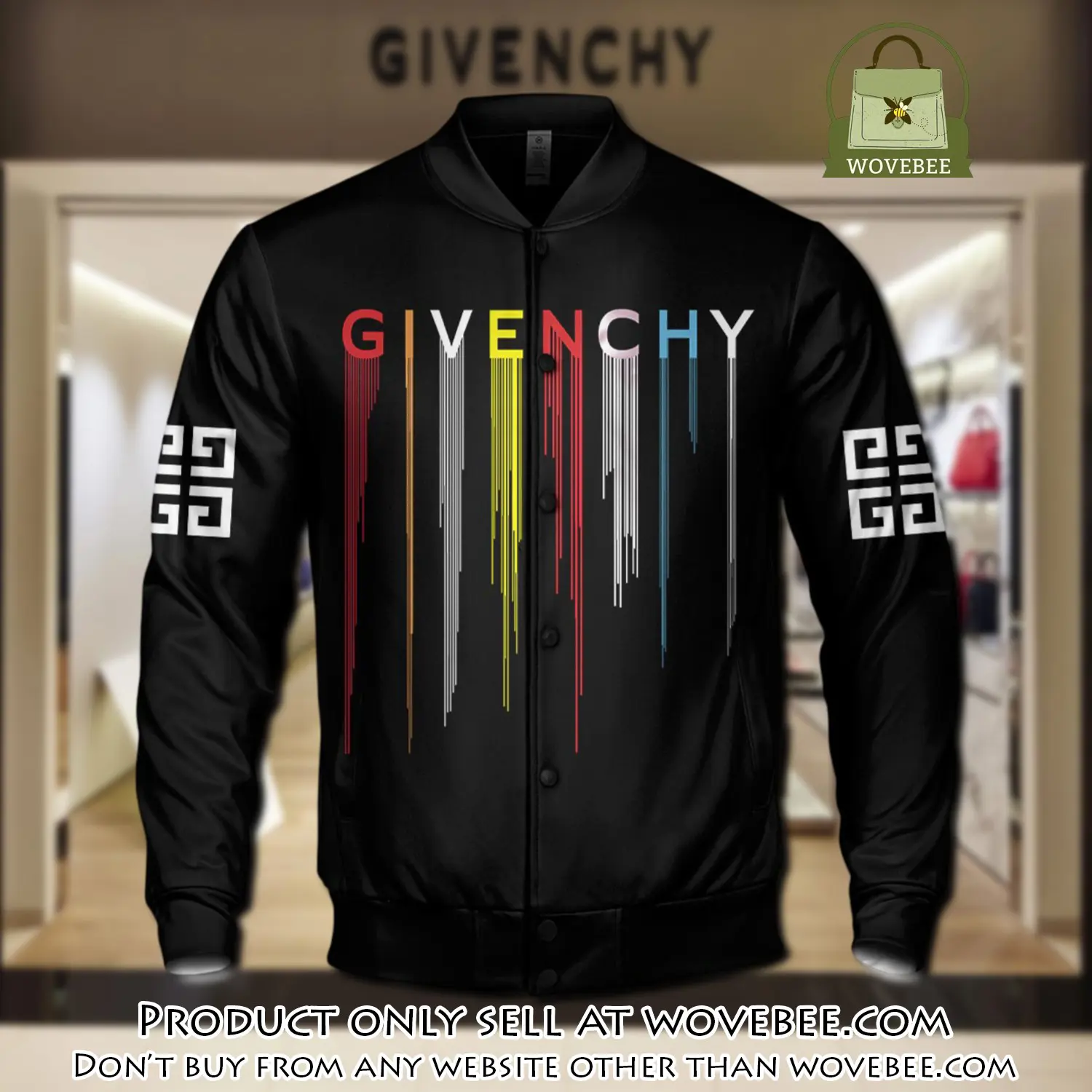 Luxury givenchy varsity premium baseball jacket bjv1044 wvb0748070